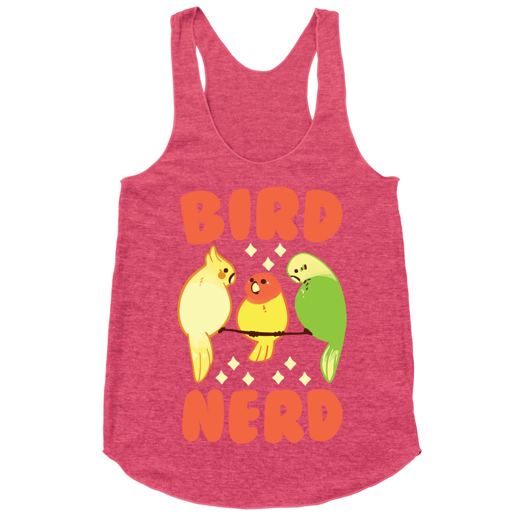 Bird Nerd Racerback Tank